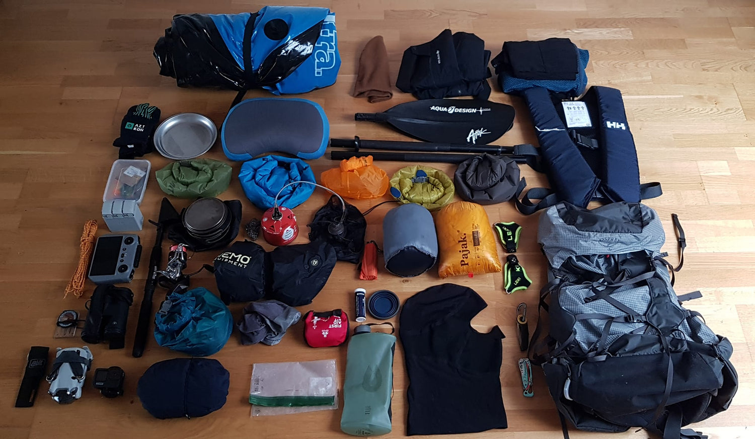 Equipements packrafts